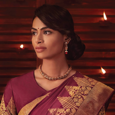 Shanvi Srivastava in a banarasi silk saree at SIIMA Awards 2018 – South  India Fashion